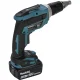 Akumuliatorinis gipskartonio suktuvas Makita DFS452TJX2 18V LXT su 2x 5.0 Ah akumuliatoriais
