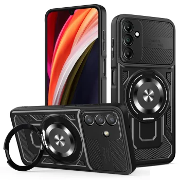 Dėklas TFO Defender Armor Mag – Samsung Galaxy A16 4G / A16 5G, juodas