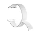 Puro Sport nailoninis dirželis Apple Watch 38 / 40 / 41 mm laikrodžiui, baltas