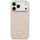 Guess Triangle Logo MagSafe dėklas iPhone 17 Pro telefonui, rožinis