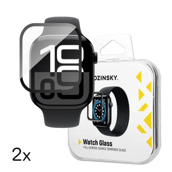 Apsauginis stiklas Apple Watch 42 mm Wozinsky Full Glue (2 vnt.)