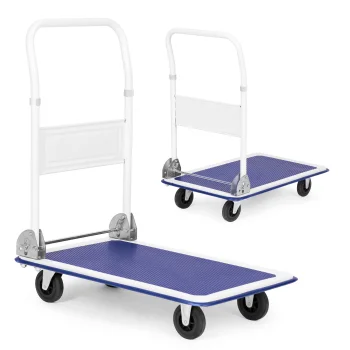 Folding Platform Trolley 150kg Warehouse Hand Truck, ModernHome