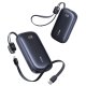 Baseus EnerFill FC21 Qpow 3 Ultra 20000mAh 45W Power Bank with Digital Display and Included Cable - Black