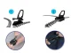 Užtrauktukų taisymo rinkinys Fix a Zipper, 6 vnt., rudas