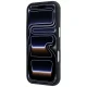 Guess Kevlar Triangle Logo MagSafe dėklas iPhone 17 Pro / 18 Pro, rudas