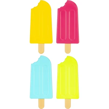 Šaldymo elementai Ototo Ice Pops, 4 vnt., įvairiaspalviai
