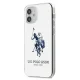 Apple iPhone 12 mini 5.4\'\' US Polo Shiny Big Logo Case Cover (USHCP12STPUHRWH), White