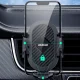 Dudao F2+ Car Air Vent Smartphone Clamp Holder - Black