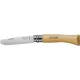 Atlenkiamas peilis vaikams Opinel No. 07, natūralus