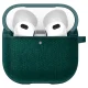 Dėklas Spigen Urban Fit skirtas AirPods 4 su karabinu, žalias