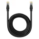 Baseus High Speed Cat 5 RJ-45 1000Mb/s Ethernet cable 8m round - black