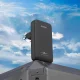 Tinklo įkroviklis Dudao A65Q GaN 65W, USB-C ir USB-A, Power Delivery, juodas