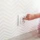 Apsauginiai kištukinių lizdų dangteliai vaikams (15 vnt.), balti