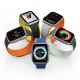 Magnetinis dirželis Apple Watch 41 / 40 / 38 mm Dux Ducis LD Version, juodas ir geltonas