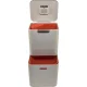 Rūšiavimo šiukšliadėžė Joseph Joseph Totem Max 60 L, Stone / pilka