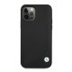 BMW iPhone 12 Pro Max Case Leather Deboss, Black