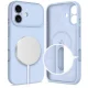 „Tech-Protect Silicone MagSafe“ dėklas „iPhone 17“, mėlynas