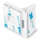 Ricokids Magnetic Cabinet Safety Locks for Children, 8 Pcs, White