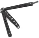 Training Knife \"Butterfly\", Black