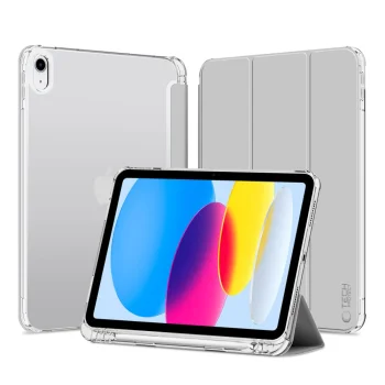 Dėklas Tech-Protect iPad 10.9" 2022 SC Pen Hybrid, pilkas