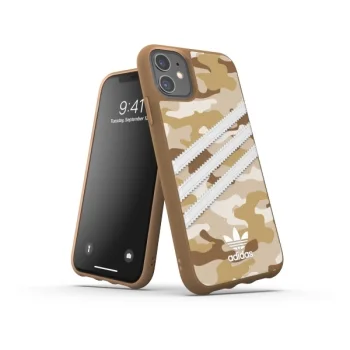 Adidas Originals dėklas „iPhone 11 Pro“ telefonui, rudas