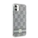 DKNY dėklas iPhone 11 / XR telefonams, smėlio spalvos