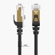 Orico PUG-C7 CAT7 10Gbps RJ45 Ethernet Network Cable, 20m, Black