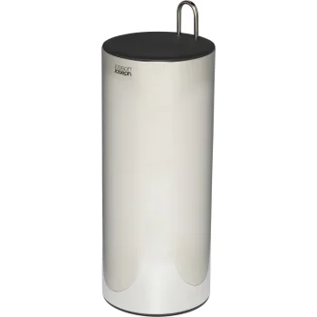 Joseph Joseph EasyStore Luxe tualetinio popieriaus laikiklis, sidabrinė / antracito