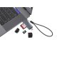 Conceptronic BIAN05G 2-in-1 Dual Plug Card Reader Grey
