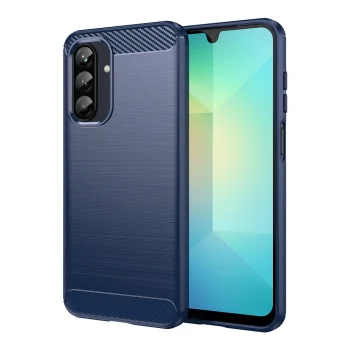Mėlynas dėklas Carbon Case, skirtas Samsung Galaxy A26