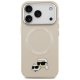 Karl Lagerfeld iPhone 17 Pro Max dėklas MagSafe Karl & Choupette Pins, pilkas