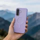Dėklas Tech-Protect Magmat MagSafe skirtas Samsung Galaxy A36 / A56 / A37 5G, Matte Purple