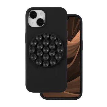 Dėklas TFO Silicone Stick telefonui iPhone 13 6,1", juodas