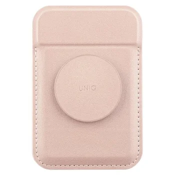 Uniq Flixa Magnetic Card Wallet with Stand Pink/Blush Pink MagSafe