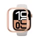Apsauginis dėklas AmazingThing Minimal, Apple Watch 46mm, rožinis auksas