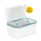 4FIZJO Baby Wipe Warmer, 3 Heating Levels, white-grey