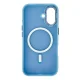 Wozinsky Fashion Case dėklas su MagSafe skirtas iPhone 16e / 17e, mėlynas