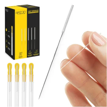 4FIZJO akupunktūros adatos su kreipikliu 100 vnt., 0,3 x 60 mm