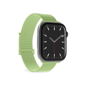 Puro Sport sportinis dirželis Apple Watch 44/45/46/49mm laikrodžiui, žalias