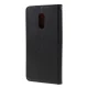 OnePlus 7 atverčiamasis odinis dėklas, juodas