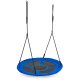 Ecotoys vaikiškas lizdo tipo sūpynės, 100 cm, mėlynos