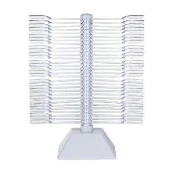 Vertical Nail Polish Swatch Stand 60 Tips WZ23 Transparent