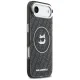 Dėklas Karl Lagerfeld IML Choupette Head Logo MagSafe skirtas iPhone Air, juodas