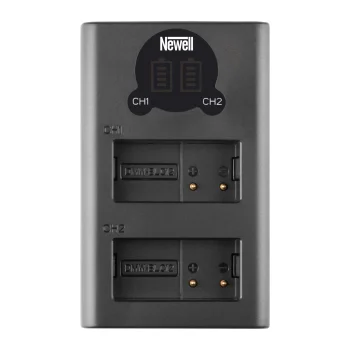 Newell DL-USB-C dviejų kanalų įkroviklis DMW-BLC12 baterijoms