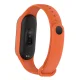 Telcon dirželis apyrankei Xiaomi Mi Band 7 / M7, oranžinis