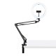 Stalinis stovas su 26cm LED žiediniu šviestuvu Puluz PKT3090B