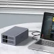 Orico 9828RU3 2-vietų diskų masyvas 2.5\"/3.5\" SATA HDD/SSD, pilkas