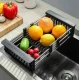 Adjustable Over-the-Sink Colander and Drying Rack DA57