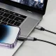 Tech-Protect UltraBoost perėjimas iš Lightning (kištukas) į USB-C (lizdas), juodas
