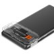 Google Pixel 7a Spigen Optik.Tr kameros apsauga (2 vnt.) su rėmeliu, juoda